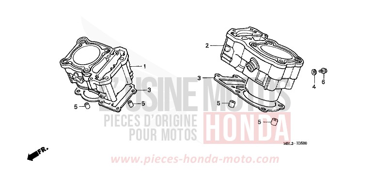 ZYLINDER von Deauville PENNANT RED METALLIC (R247) von 1999