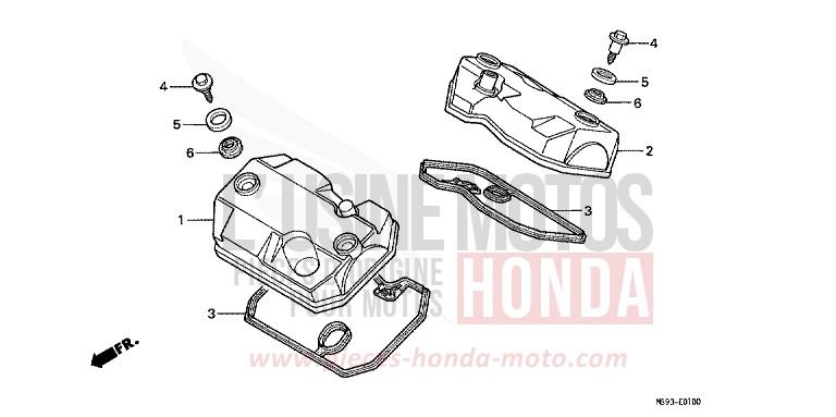 ZYLINDERKOPFDECKEL von NTV TOSCANA GREEN (G130) von 1993