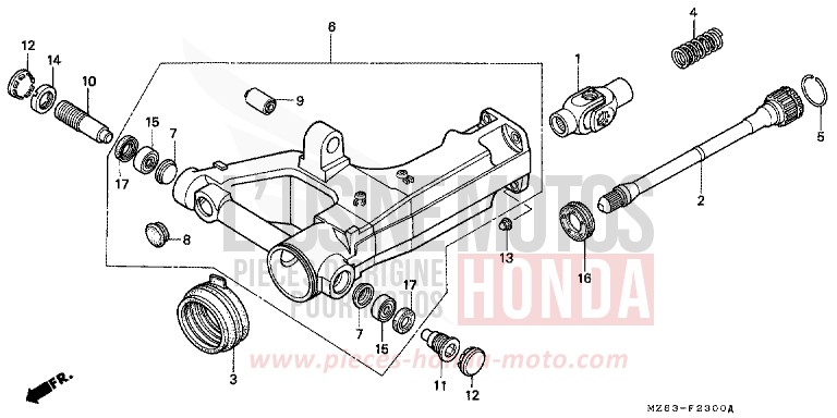 SCHWINGE von NTV MONZA RED (R110) von 1995
