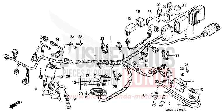 KABELBAUM von NTV MAGNA RED (R201) von 1996