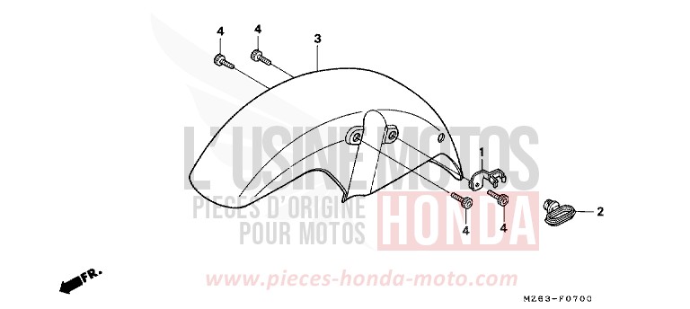 KOTFLUEGEL, VORNE von NTV PEARL ATLANTIS BLUE (B142) von 1996