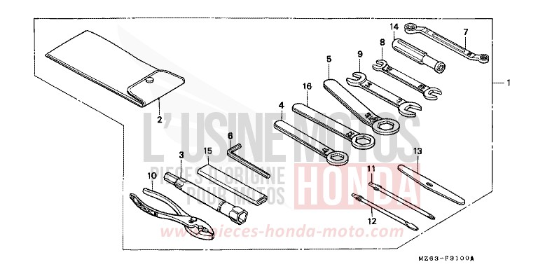 WERKZEUGE von NTV PEARL ATLANTIS BLUE (B142) von 1996