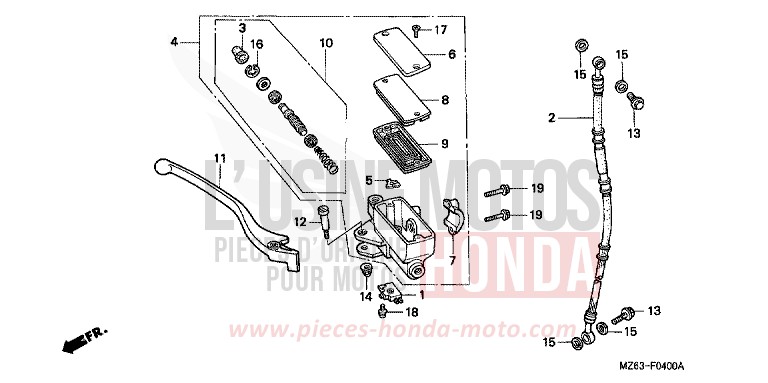 VORDERRADBREMSE von NTV SCHWARZ (NH1) von 1997