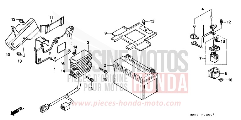 BATTERIE von NTV MAGNA RED (R201) von 1997