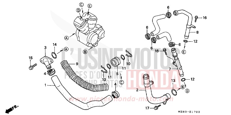 WASSERROHR von NTV PEARL ATLANTIS BLUE (B142) von 1997