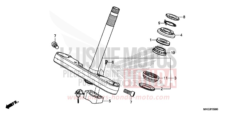 LENKSCHAFT von Rebell GRAPHITE BLACK (NHB01) von 2019