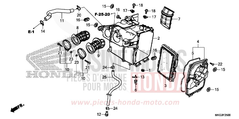 LUFTFILTER von Rebell MAT AXIS GRAY METALLIC (NH303) von 2019