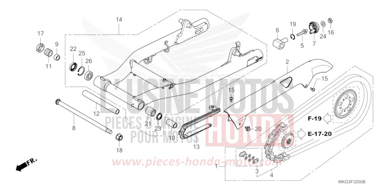 SCHWINGE von Rebell MAT AXIS GRAY METALLIC (NH303) von 2019
