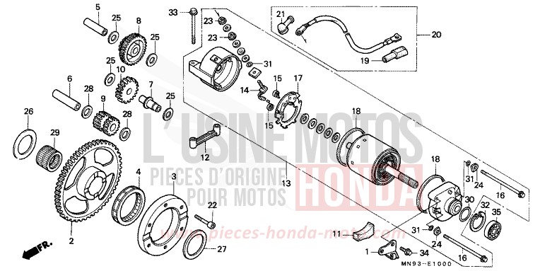 ANLASSER von Dominator FIGHTING RED (R134) von 1990