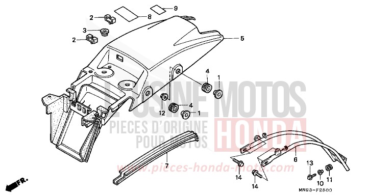 KOTFLUEGEL, HINTEN von Dominator FROLIDA BLUE (PB182) von 1990