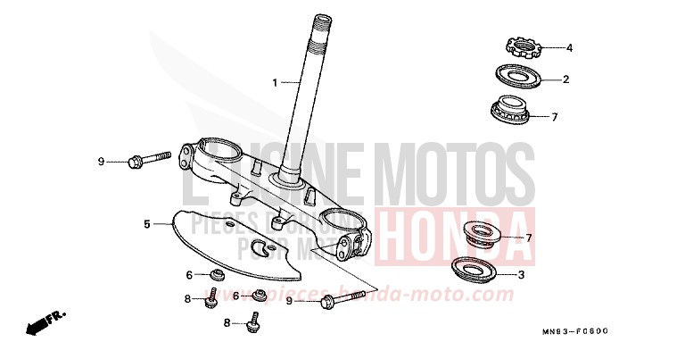 LENKSCHAFT von Dominator FIGHTING RED (R134) von 1991