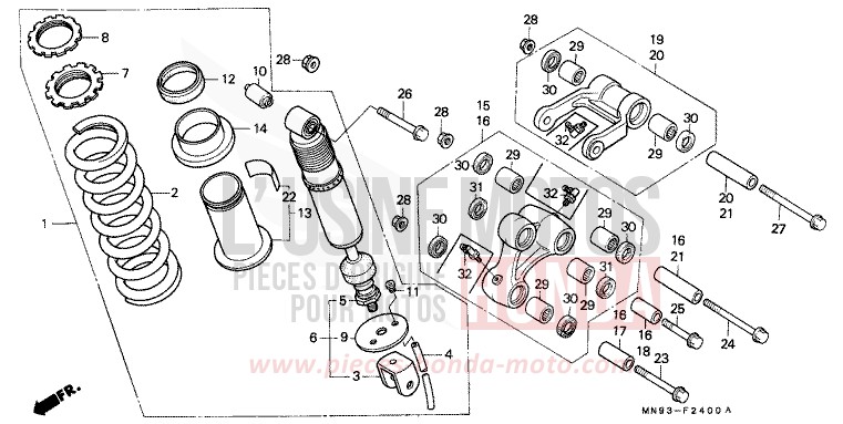 KISSEN, HINTEN von Dominator FIGHTING RED (R134) von 1991