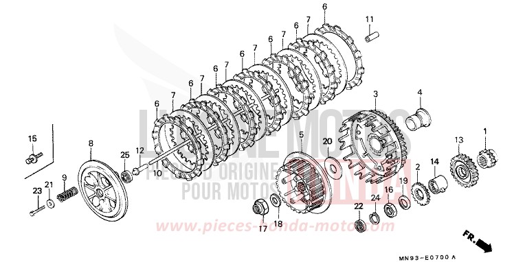 KUPPLUNG von Dominator URBAN GREEN (G120) von 1991