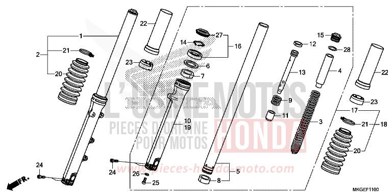GABEL, VORNE von Rebell GRAPHITE BLACK (NHB01) von 2020