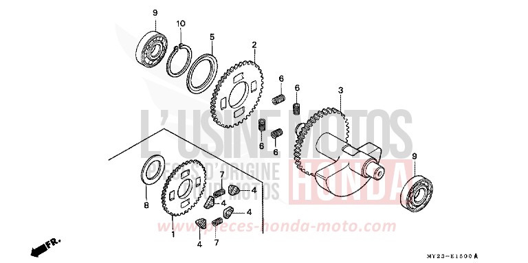 AUSGLEICHER von Dominator CHECKER BLACK METALLIC (NH217K) von 1993