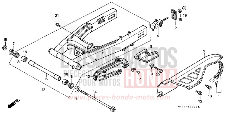 SCHWINGE von Dominator CHECKER BLACK METALLIC (NH217K) von 1993
