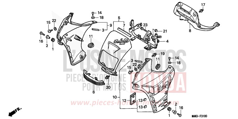 WINDLAUF (1) von Dominator REAL WHITE (NH250H) von 1995