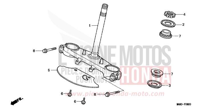 LENKSCHAFT von Dominator PEARL CITRON YELLOW (Y140N) von 1997