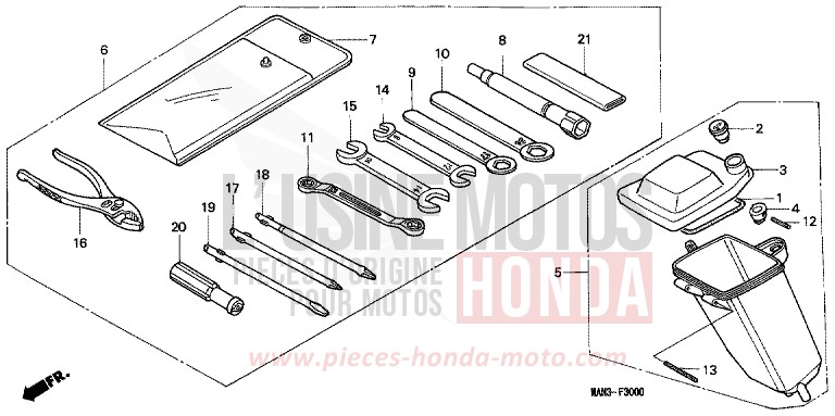 WERKZEUGE/WERKZEUGKASTEN von Dominator PEARL CITRON YELLOW (Y140N) von 1997