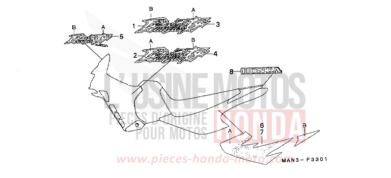 MARKE (2) von Dominator PEARL CITRON YELLOW (Y140N) von 1997