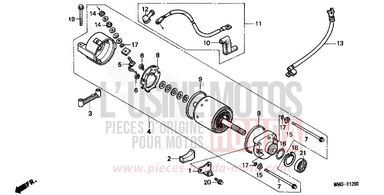 ANLASSER von Dominator MAGNA RED (R201) von 1998