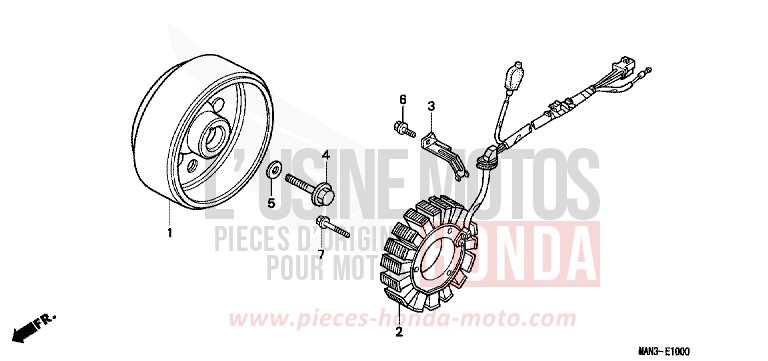 GENERATOR von Dominator VORTEX PURPLE METALLIC (RP140A) von 1998