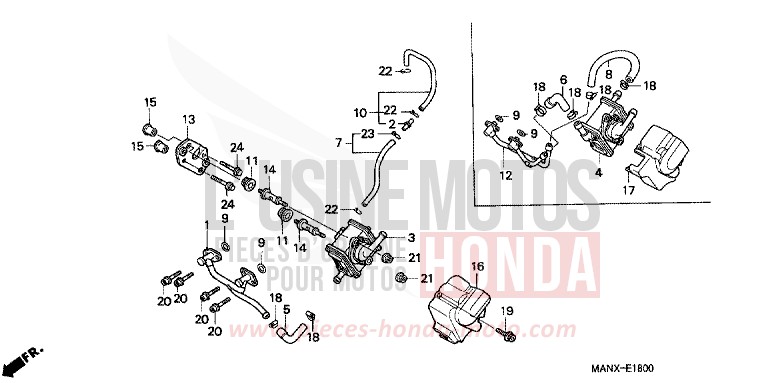 LUFTANSAUGVENTIL von Dominator SCHWARZ (NH1) von 1999