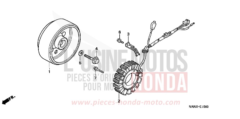 GENERATOR von Dominator GRANADA BLUE METALLIC (B152E) von 1999