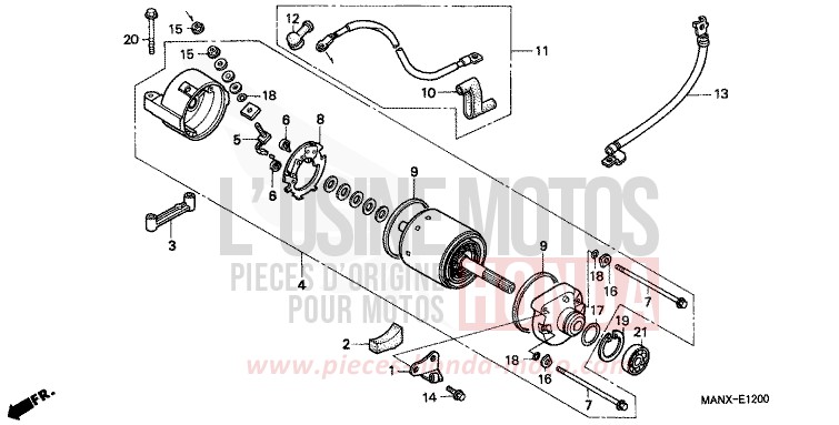 ANLASSER von Dominator MAGNA RED (R201) von 1999