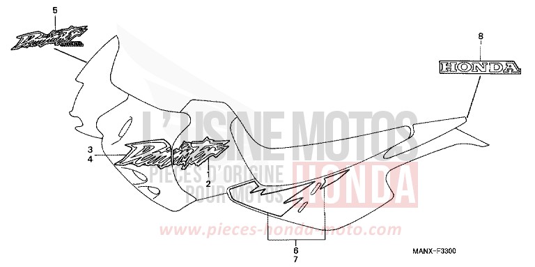 MARKE von Dominator MAGNA RED (R201) von 1999