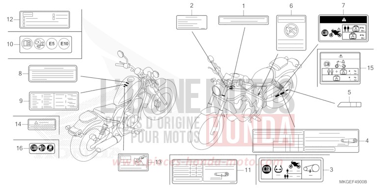 WARNETIKETT von Rebell GRAPHITE BLACK (NHB01) von 2022
