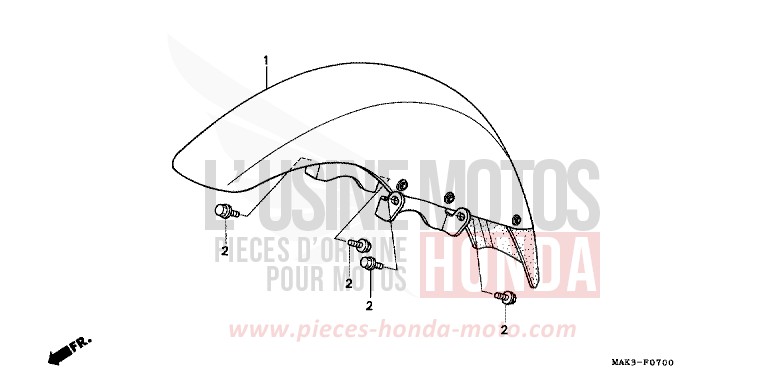 KOTFLUEGEL, VORNE (1) von SLR SCHWARZ (NH1) von 1997