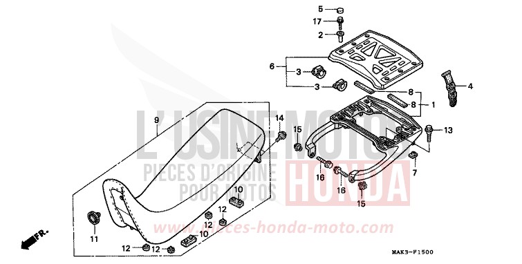 SITZ (1) von SLR PEARL SHINING YELLOW (Y124) von 1997