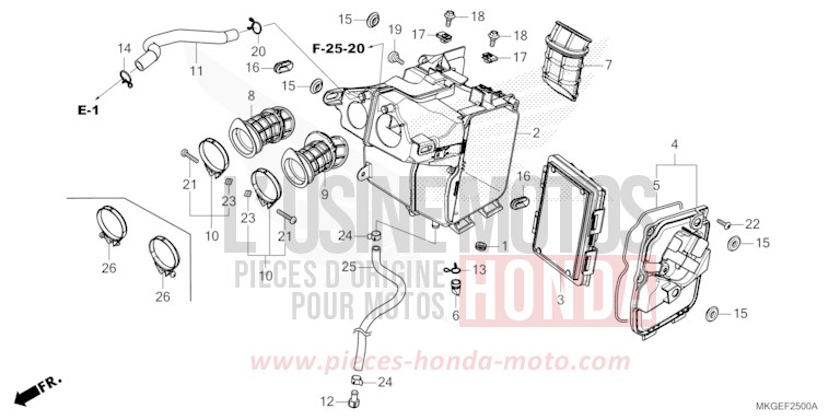 LUFTFILTER von Rebell MAT JEANS BLUE MATALLIC (PB417) von 2022