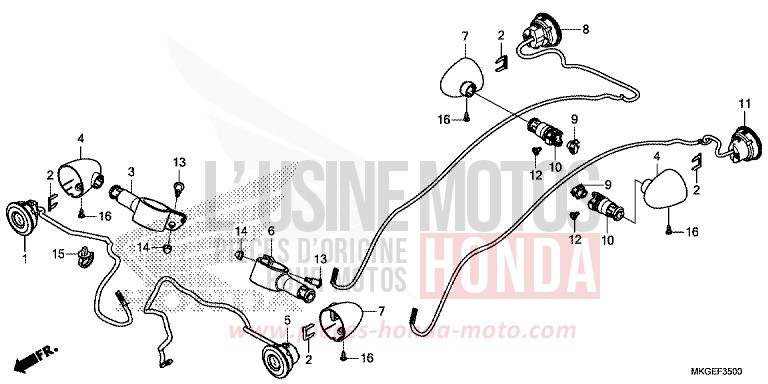 BLINKER von Rebell MAT JEANS BLUE MATALLIC (PB417) von 2022