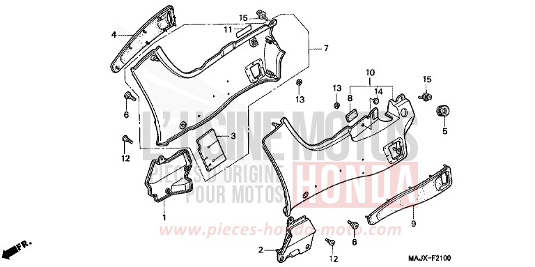 SEITENABDECKUNG von Pan-European CANDY GRACEFUL RED-U (R151) von 2000
