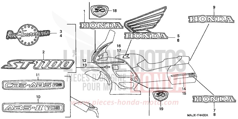 MARKE von Pan-European CANDY GRACEFUL RED-U (R151) von 2000