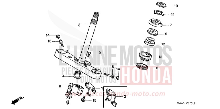 LENKSCHAFT (VT1100C2) von Shadow SCHWARZ (NH1K) von 1995