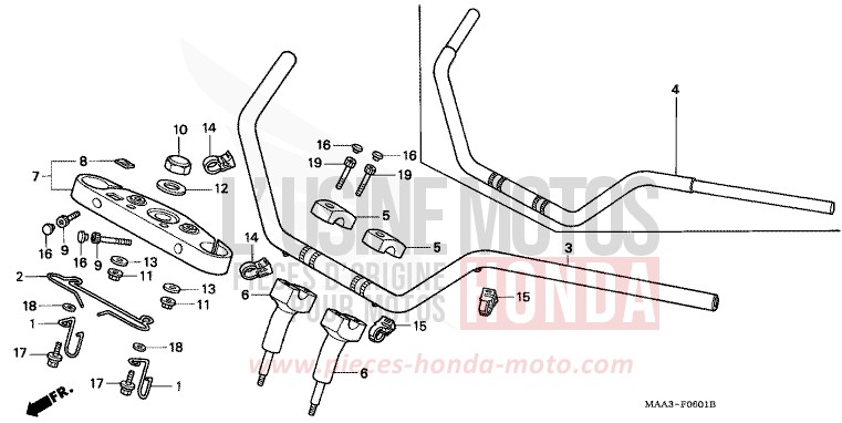 ROHRGRIFF/OBERE BRUECKE (VT1100C2) von Shadow PEARL HOD ROD YELLOW (Y130A) von 1997