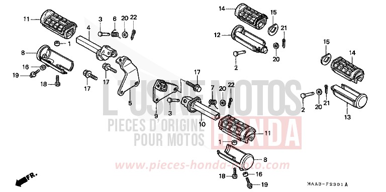 STUFE (VT1100C2) von Shadow REARL SEDONA RED (R223U) von 1998