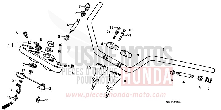 ROHRGRIFF/OBERE BRUECKE von Shadow SCHWARZ (NH1K) von 1998