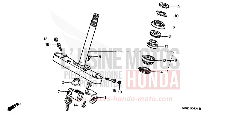 LENKSCHAFT von Shadow SCHWARZ (NH1K) von 1998