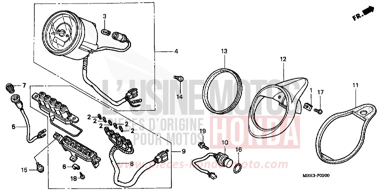 MESSGERAET von Shadow REARL SEDONA RED (R223E) von 1999