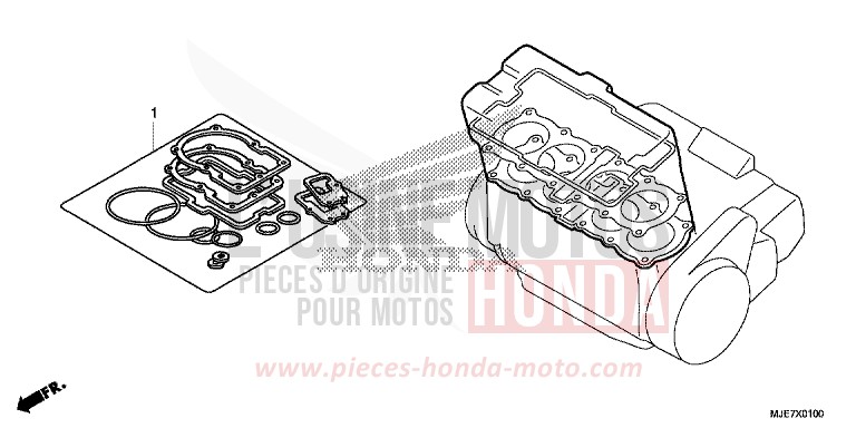 DICHTUNG SATZ A von CBR650F PEARL METALLOID WHITE (NHA96) von 2018