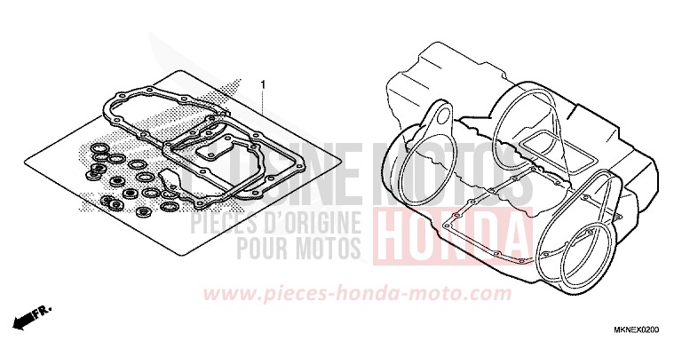 DICHTUNG SATZ B von CBR650R GRAND PRIX RED (R380) von 2019