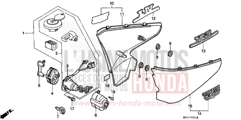 SEITENABDECKUNG von Shadow CANDY WINE BERRY RED-U (R114) von 1992