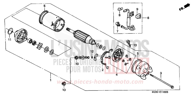 ANLASSER von Shadow CANDY GLORY RED-U (R101B) von 1995