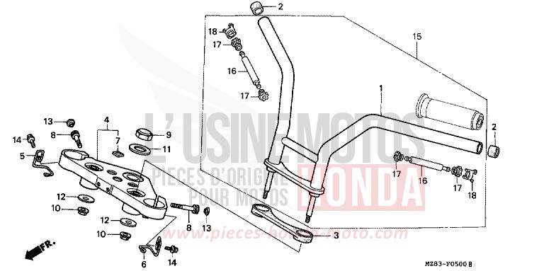 ROHRGRIFF (1) von Shadow SCHWARZ (NH1O) von 1996