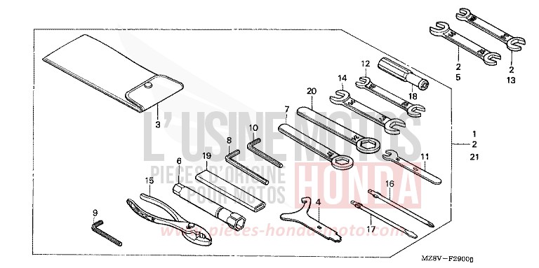 WERKZEUGE von Shadow SCHWARZ (NH1H) von 1997