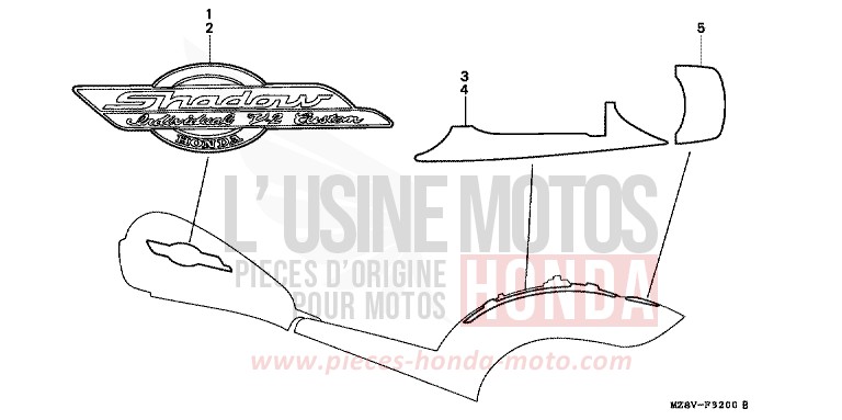 MARKE (1) von Shadow PEARL SHINING YELLOW (Y124B) von 1997